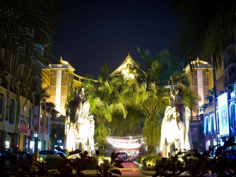 King Land Hotel Jinghong Bagian luar foto